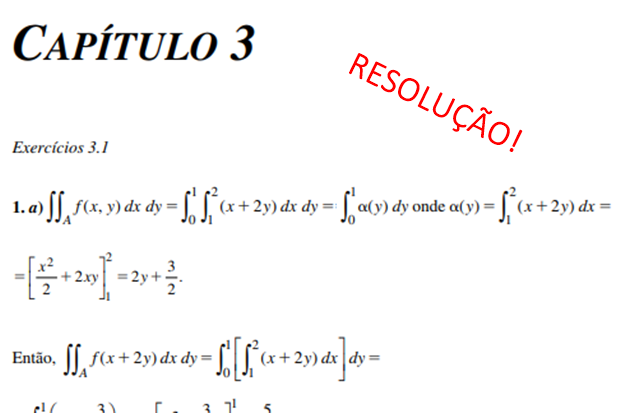 Cap 3 Resolução Cálculo 3 – Guidorizzi