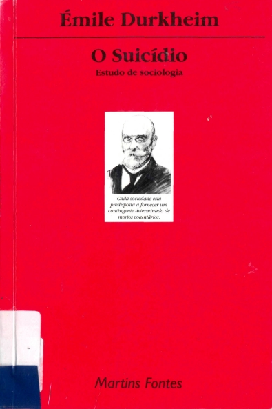 O suicídio - Émile Durkheim - Zona da Elétrica