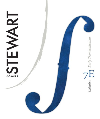 Calculus Early Transcendentals – 7th ed – J. Stewart