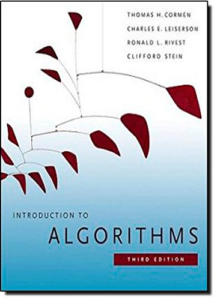 Introduction to Algorithms – Thomas H. Cormen, Charles E. Leiserson, Ronald L. Rivest, Clifford Stein